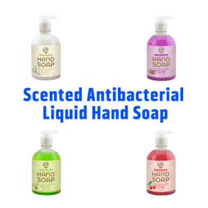 variety of scented antibacterial soap www.BahamaBos.com